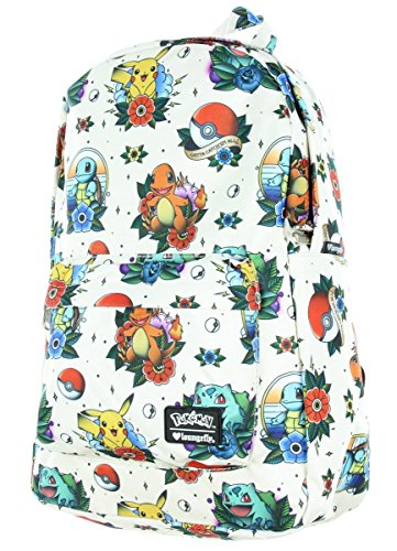 Pokemon Tattoo Flash Print Backpack