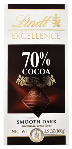 Lindt Excellence - 70 Percent Cocoa 100 g