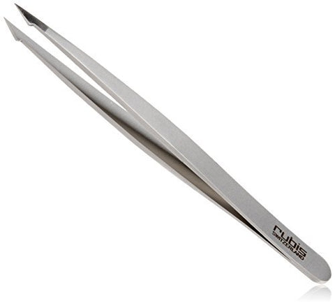 Rubis 3-3/4" Two Tip Pointed/Slanted Tweezer