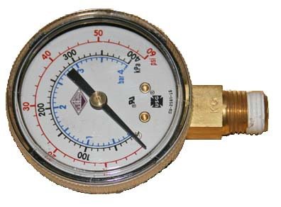 Regulator Gauge, 0-60, Taprite
