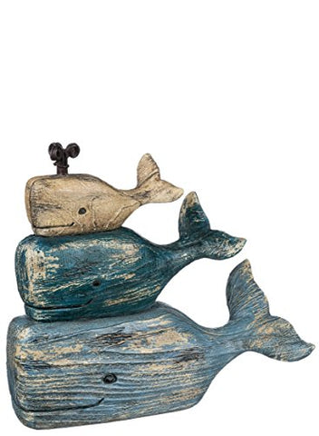 9"X8" WHALE STACK X3