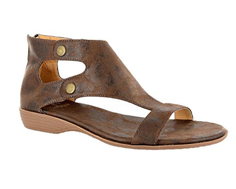 Women's Amelia, Chocolate Distressed, Size 8