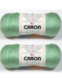 Caron Simply Soft Yarn - Solid Sage 315 Yards 6 OZ