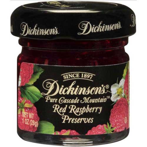 Dickinson's Prestige Portions, Raspberry Preserves, 1 oz