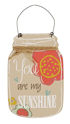 My Sunshine Mason Jar Wall Sign, 7.75in L x 5in H