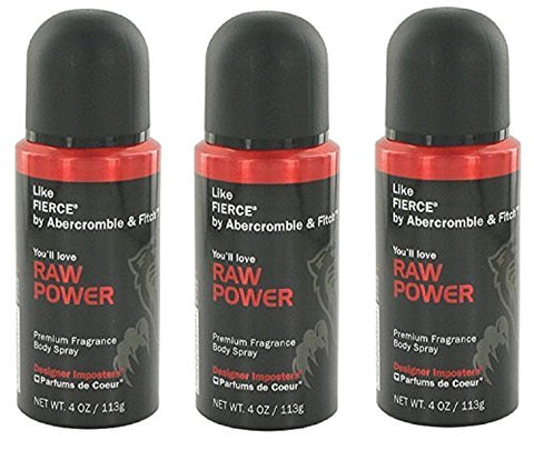 Designer Imposters Raw Power Cologne 4 oz Body Spray