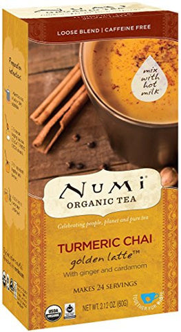 TURMERIC CHAI LOOSE LEAF TEA - TURMERIC LATTE 24-SERVING BOX