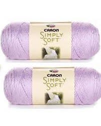 Caron Simply Soft Yarn - Solid Orchid 315 Yards 6 OZ