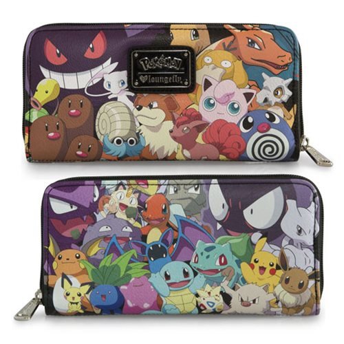 Pokemon Character Print Wallet
