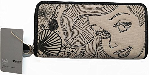 Ariel with Seashells Wallet
