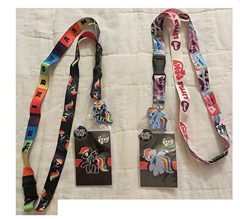 My Little Pony Rainbow Dash Lanyard and My Little Pony Multi Character Lanyard
