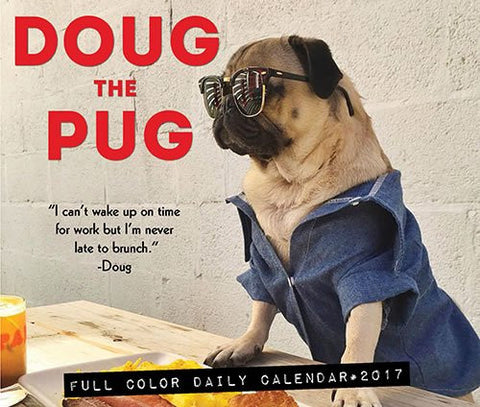 2017 Daily Box Calendars - Doug the Pug