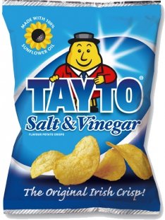 Tayto NI Salt & Vinegar 37.5g (1.3oz)