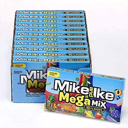 Mike and Ike Mega Mix, 12 Count 5oz