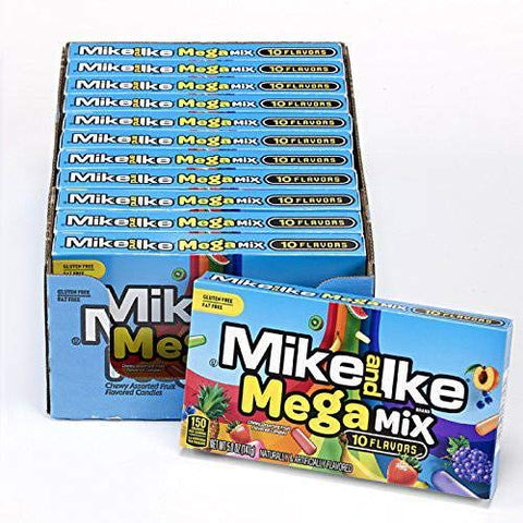 Mike and Ike Mega Mix, 12 Count 5oz