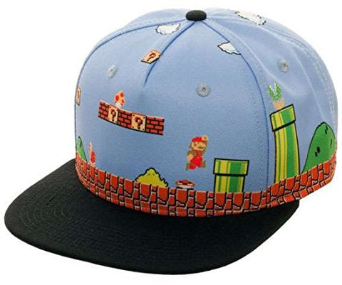 Mario 8Bit All Over Scene Snapback
