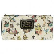 Tinkerbell Tattoo Flash Print Wallet