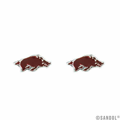 Logo Stud Earrings, Arkansas