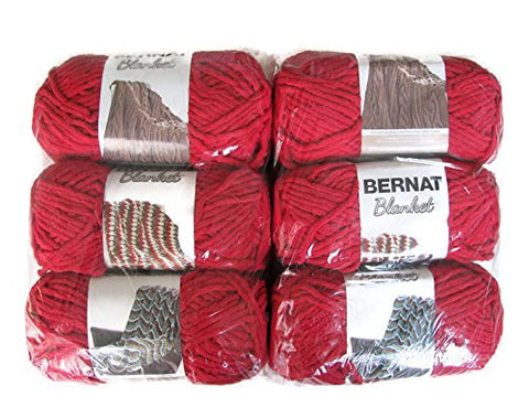 Bernat Blanket SB, 5.3 oz (Cranberry)