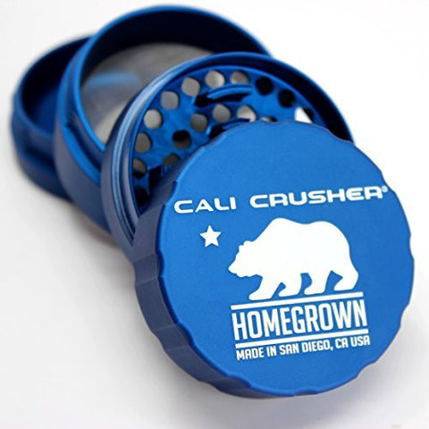 Cali Crusher Homegrown 4 Piece Grinder Blue by Cali Crusher?