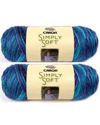 Caron Simply Soft Yarn - Paints Oceana 204 Yards 4 OZ