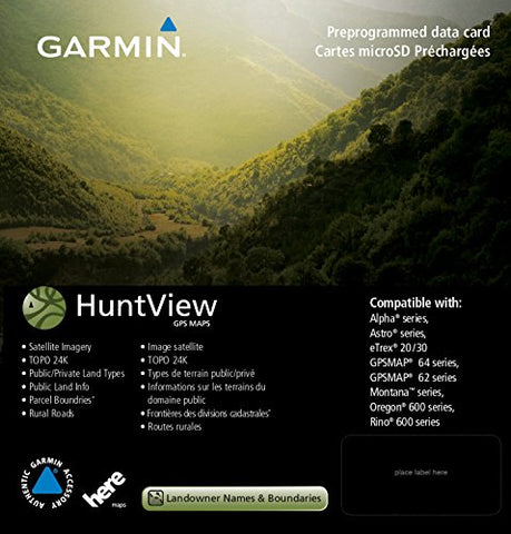 Garmin HuntView Maps - Louisiana