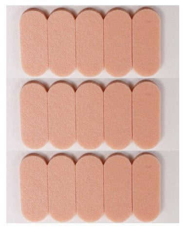 GMS Optical Self Adhesive Soft Foam Nose Pads - Peach (15 Count) by Optic