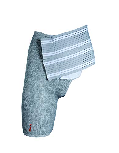 Hip Brace (hip & Thigh), Right - Grey, M