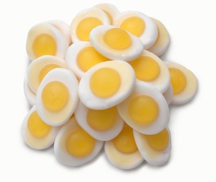 Gustaf's Gummies And Jellies - Mini Gummi Fried Eggs - 2.2lbs