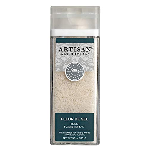 Fleur de Sel, Crystal, Shaker Jar 5.5oz