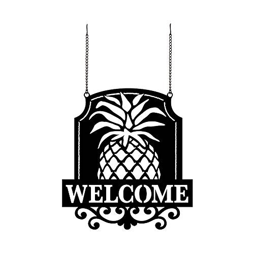 "Welcome Friends" Metal Garden Flag
