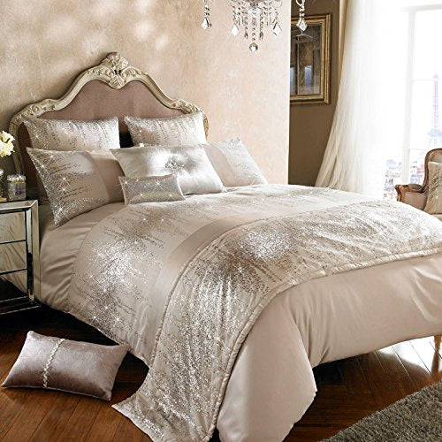 Kylie Minogue Jessa Double Quilt Cover Blush - 200cm x 200cm (Blush)