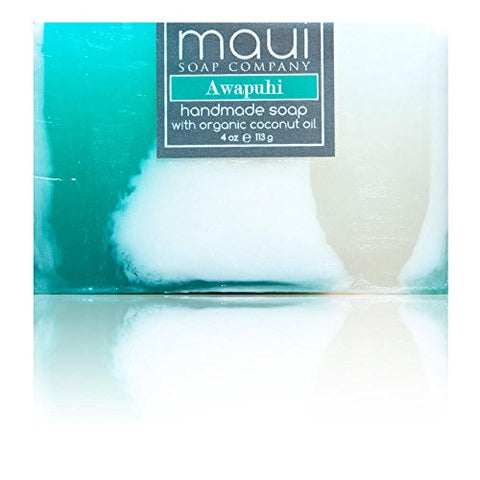 Awapuhi - Hawaiian - Organic Coconut Oil Artisan Bath Soap 4 oz.