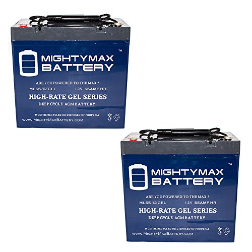 12V 55AH Gel Terminal Battery