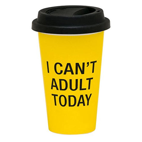 I Can’t Adult Today Thermal Mug, Size: 10.5 oz.