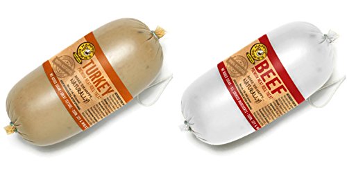 Happy Howie's Gourmet Meat Rolls, Beef, 1 lb. and Happy Howie's Gourmet Meat Rolls, Turkey, 1 lb.