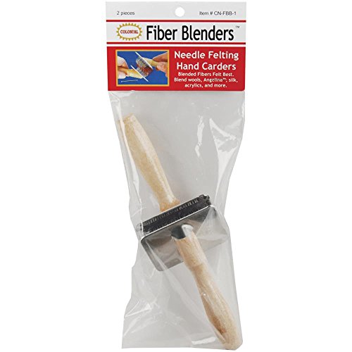 Colonial Needle Fiber Blender Brushes 2ct