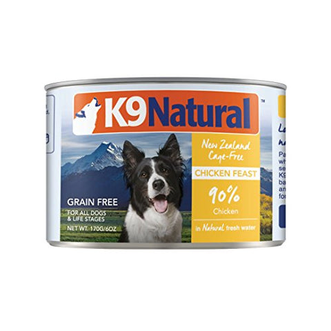 K9 Nat D Ckn 6oz, 24ct