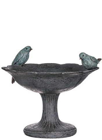11.5"X10" BIRD BATH BIRD