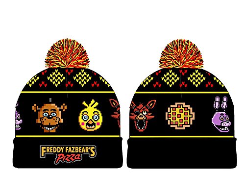 Five Nights at Freddy’s - Jacquard Heads Pom beanie, Set of 2