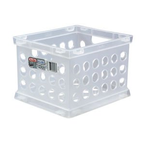 Mini Crate, Clear, 9" L X 7 7/8" W X  61/8" H
