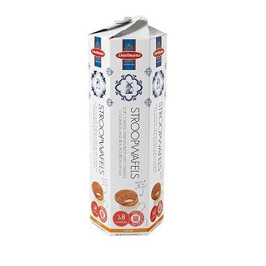 Daelmans Stroopwafels, Hex Tower, Caramel, 24.3 oz (contains 3 x 8.1 oz boxes)