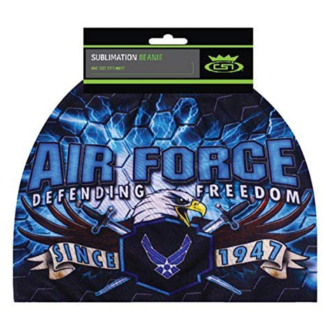 STRIKE FORCE SUBLIMATION BEANIE: AIR FORCE