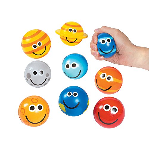 Solar System Stress Balls 9 pcs