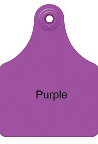 Allflex Global Tag Large Purple, 25 pcs