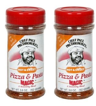 Chef Paul Prudhomme Products Hot & Sweet Pizza & Pasta Magic 3.6 oz.