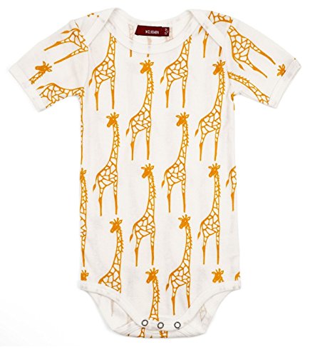 Short Sleeve One Piece, Rose Elephant- 12-18M