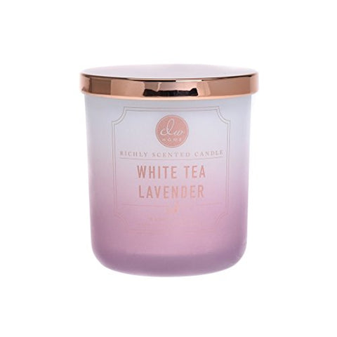 White Tea Lavender, Medium Single Wick Candle
