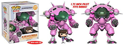 POP Games: Overwatch - D.VA & Meka 6", 2 Pack