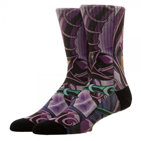 Yu-Gi Oh Dark Magician Crew Socks